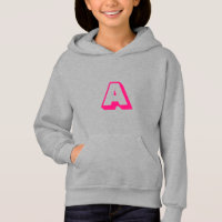 Customise, personalise alphabet initial monogram