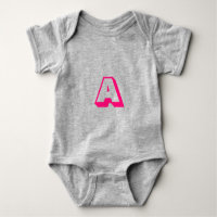 Customise, personalise alphabet initial monogram