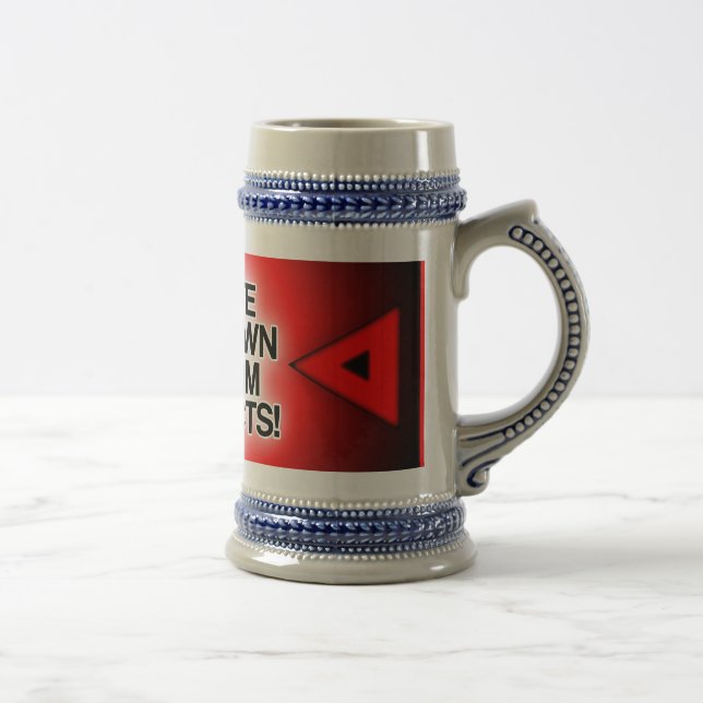 Customise / Personalise / Create your own Beer Stein (Right)