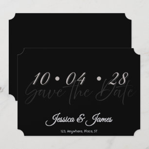 Customise Personalised Save the Date