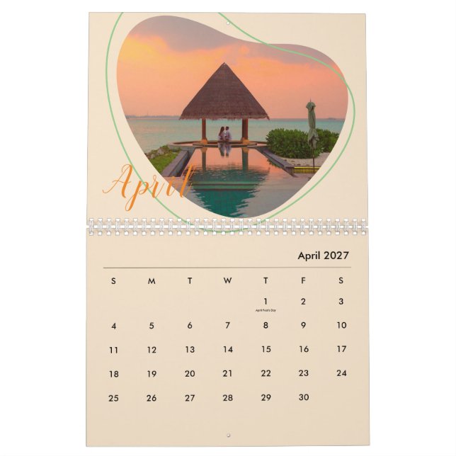 Customise Photo  Calendar (Apr 2027)