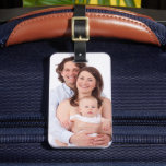 Customise Photo Template Unique Personalised Luggage Tag<br><div class="desc">Easy to personalise travel luggage tags from Ricaso</div>