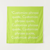 Customise phrase quote elegant lime green white