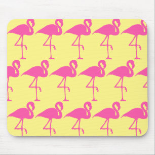 Customise Pink Flamingo Mouse Pad