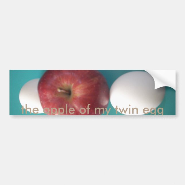 Customise Product Bumper Sticker (Front)