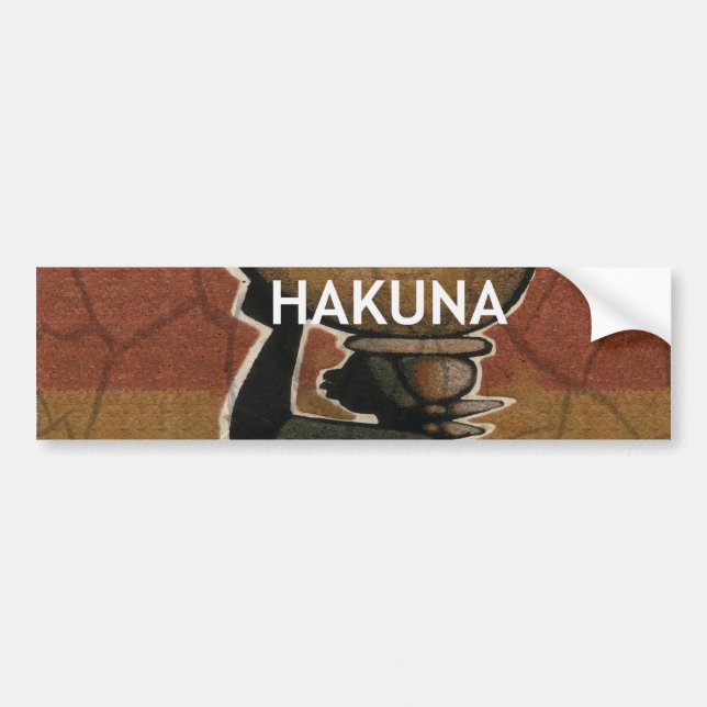 Customise Product Bumper Sticker (Front)