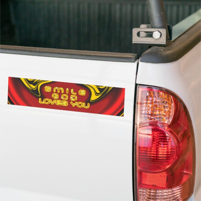 Customise Product Bumper Sticker (On Truck)