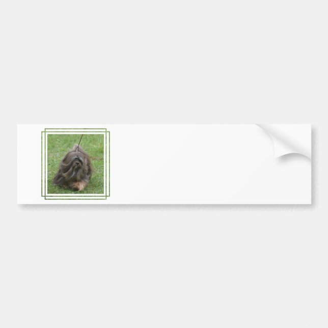Customise Product Bumper Sticker (Front)