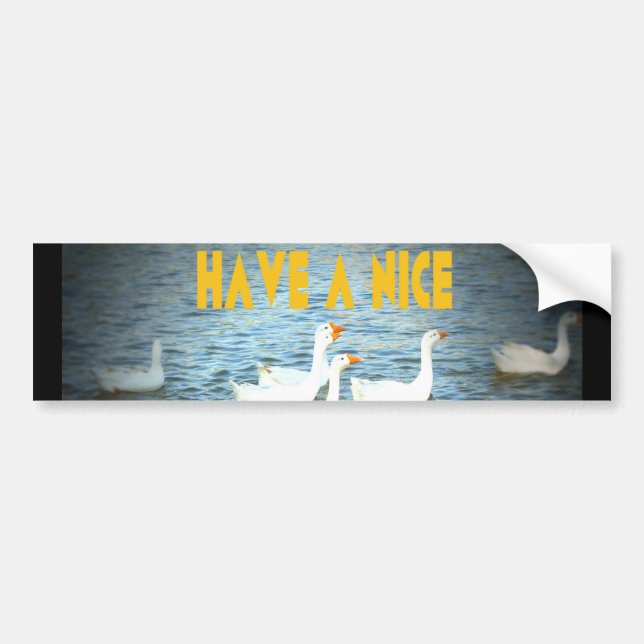 Customise Product Bumper Sticker (Front)