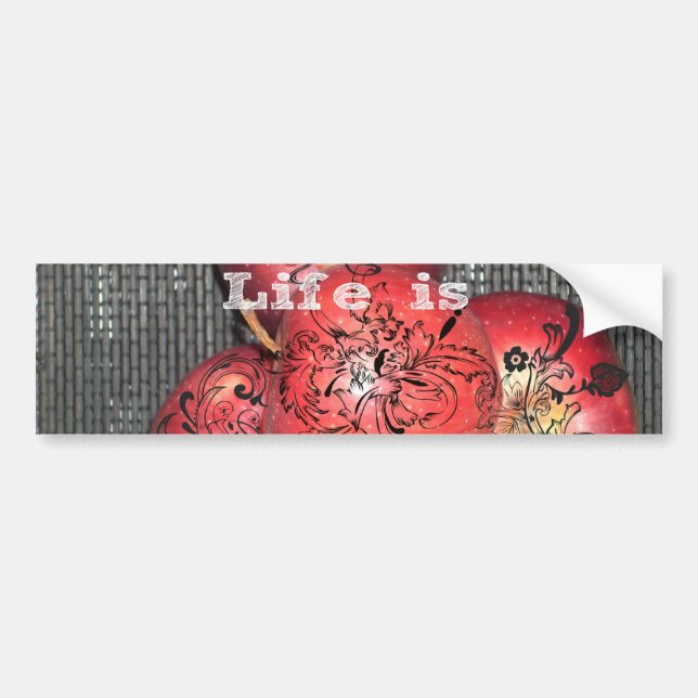 Customise Product Bumper Sticker (Front)