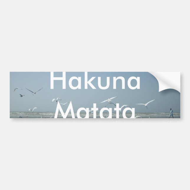 Customise Product Bumper Sticker (Front)