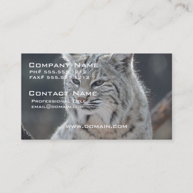 Customise Product Business Card (Front)