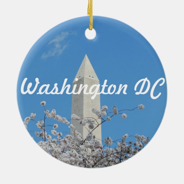 Customise Product Ceramic Tree Decoration (Back)