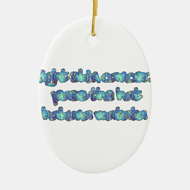 Customise Product Ceramic Tree Decoration (Front)