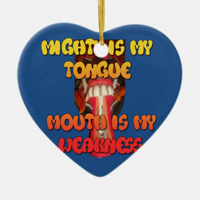 Customise Product Ceramic Tree Decoration (Front)