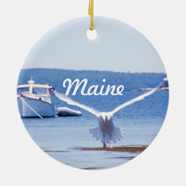 Customise Product Ceramic Tree Decoration (Back)