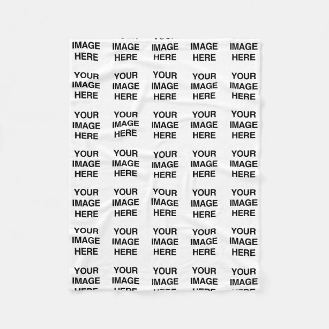 Customise Product Fleece Blanket (Front)