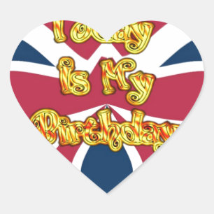 Customise Product Heart Sticker