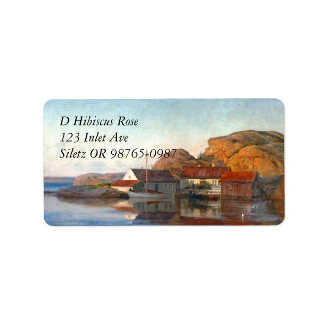 Customise Product Label (Front)