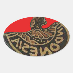 Customise Product Oval Sticker