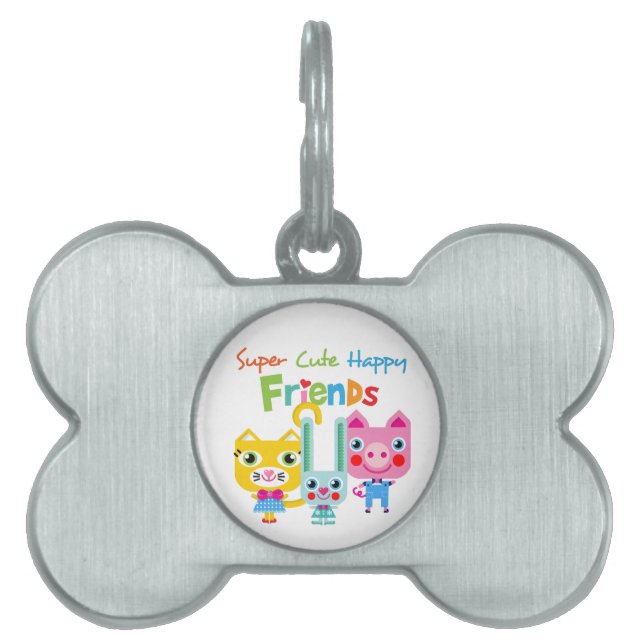 Customise Product Pet Name Tag (Front)