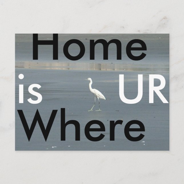 Customise Product Postcard (Front)