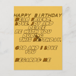 Customise Product Postcard