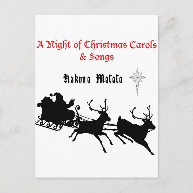 Customise Product Postcard (Front)