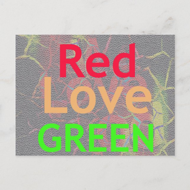 Customise Product Postcard (Front)