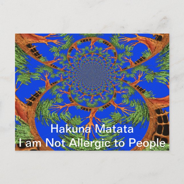 Customise Product Postcard (Front)