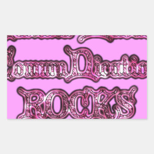 Customise Product Rectangular Sticker