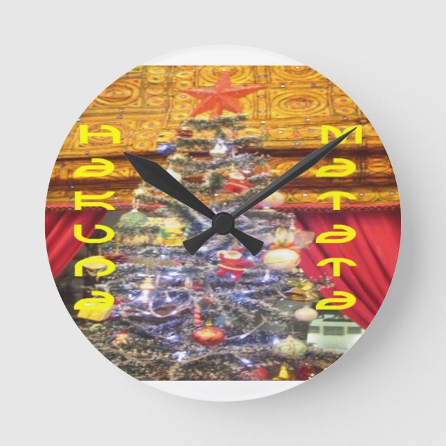 Customise Product Round Clock (Front)