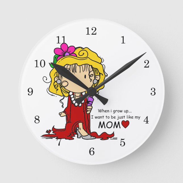 Customise Product Round Clock (Front)