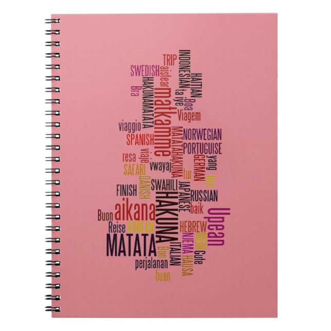 Customise Product Spiral Notebook (Front)