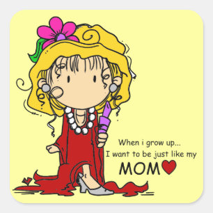 Customise Product Square Sticker