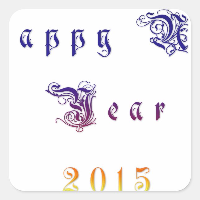 Customise Product Square Sticker (Front)