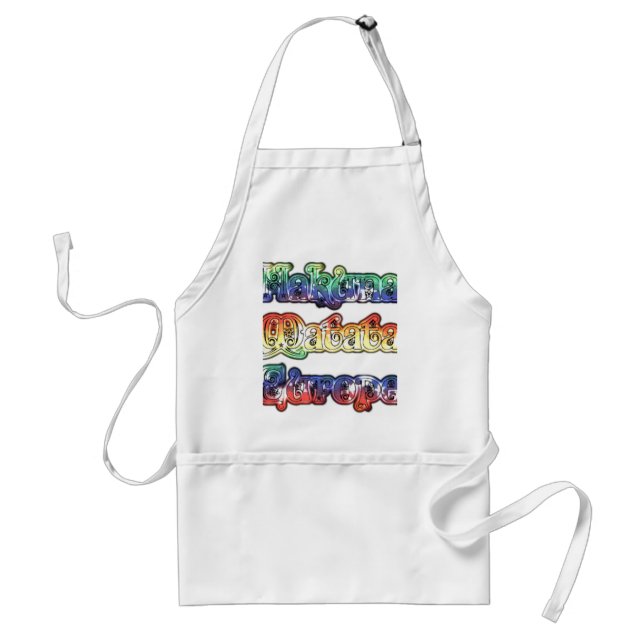 Customise Product Standard Apron (Front)