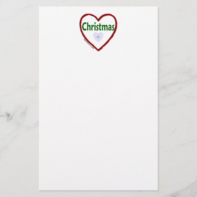 Customise Product Stationery (Front)