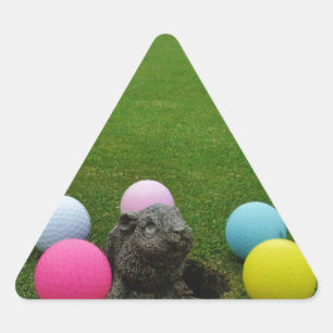 Customise Product Triangle Sticker