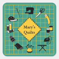 Customise Quilt Time Stickers