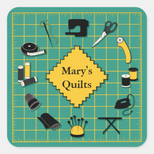 Customise Quilt Time Stickers