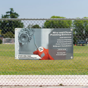 Customise Residential Commercial Painting Business Banner