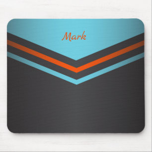 Customise Retro Stripes Mouse Pad