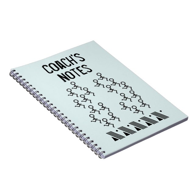 Customise - Running Coach Spiral Notebook (Right Side)