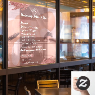 Customise Salon Spa Lashes Eyelashes Services