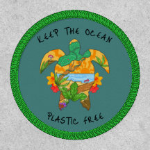 Customise Save The Turtles Keep Oceans Plastic Fre