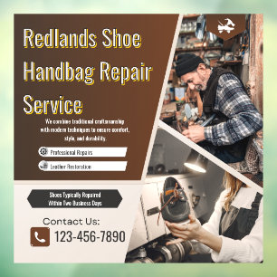 Customise Shoe Handbag Repair Shop Promotional
