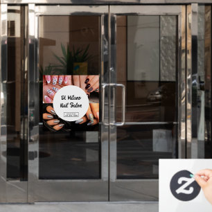 Customise Simple Colourful Nail Salon Promotion