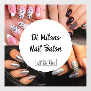 Customise Simple Colourful Nail Salon Promotion