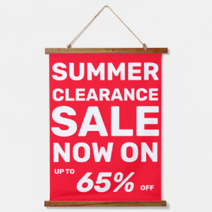 Customise Summer Clearance Sale Percentage Off Hanging Tapestry